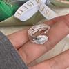 Chic And Delicate Cat Eye Stone Ring For Women With Adjustable Band Copper