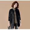 Autumn Winter Fashion Leather Women Jacket Coat Plus Size 7xl Black Clothes
