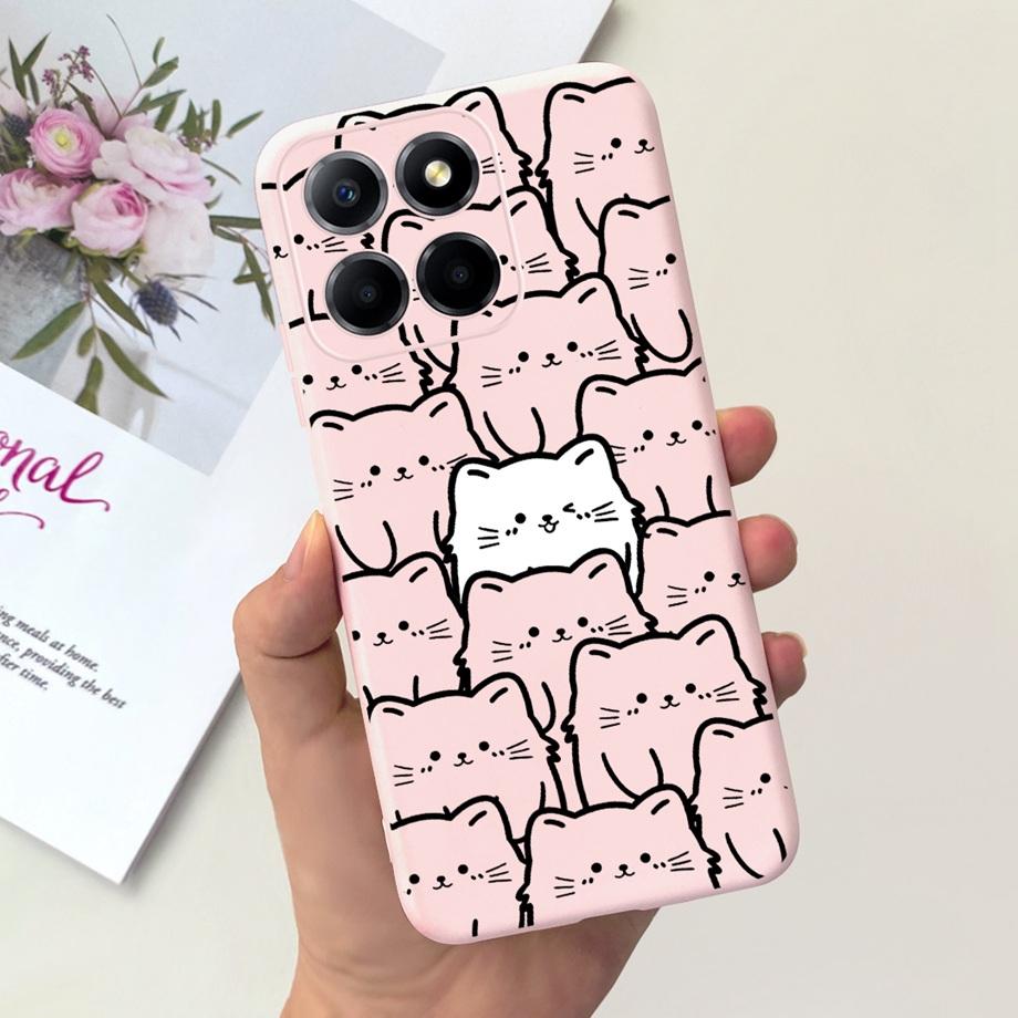 For Honor 70 Lite Case  Shockproof Soft Silicone Bumper For Honor X8b Back Cover Luxury Stylish Fashion Painting Honor70 70Lite