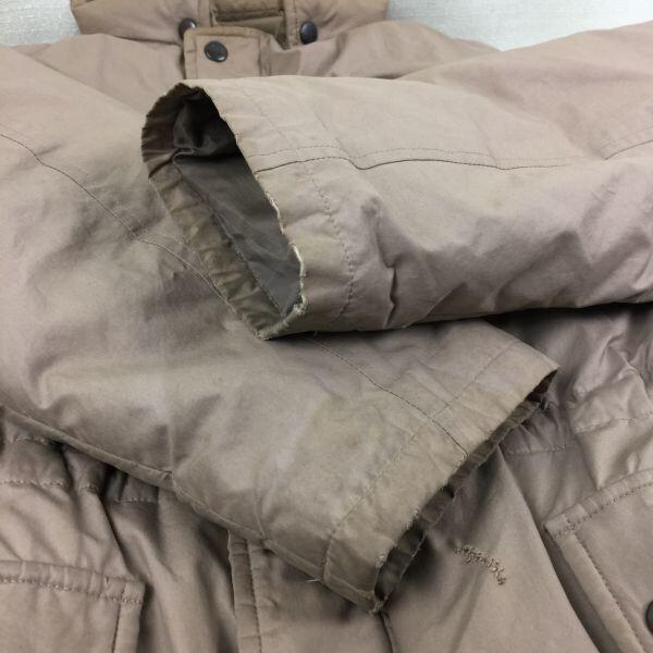 90s Vintage Burberrys down jacket men M beige coat jumper(USED)