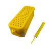Portable Silicone Swim Goggle Case Perforated Breathable Eyeglasses Storage Bag Durable Swimming Goggles Protection Travel Use