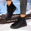 Middle Aged And Elderly Women's Shoes With Winter Velvet And Thick Warm Boots