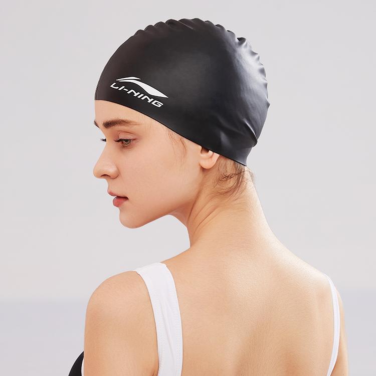 Li Ning Swimming Caps Silicone Swim Unisex LSMR808-14