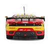 Bburago Scale Ferrari F430 GTC 2008 Race Sports Car Diecast Model Car Finished Product 1/43 #97 Red/Yellow / 18-36303