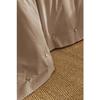 Housse de couette en percale 220 x 240 cm beige ficelle Perrine