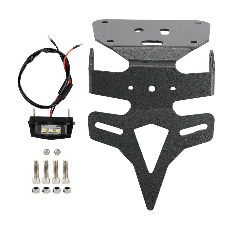 

For YAMAHA MT03 MT25 R3 R25 MT-03 MT-25 YZF-R3 YZF-R25 15-25 Motorcycle License Plate Holder Fender Eliminator Tail Tidy Bracket чорний