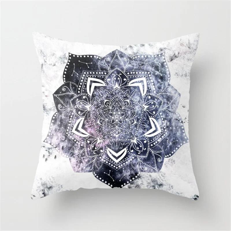 Nordic Bohemian Pattern Printed Cushion Cover Home Living Room Sofa Decoration Square Throw Pillow Cover