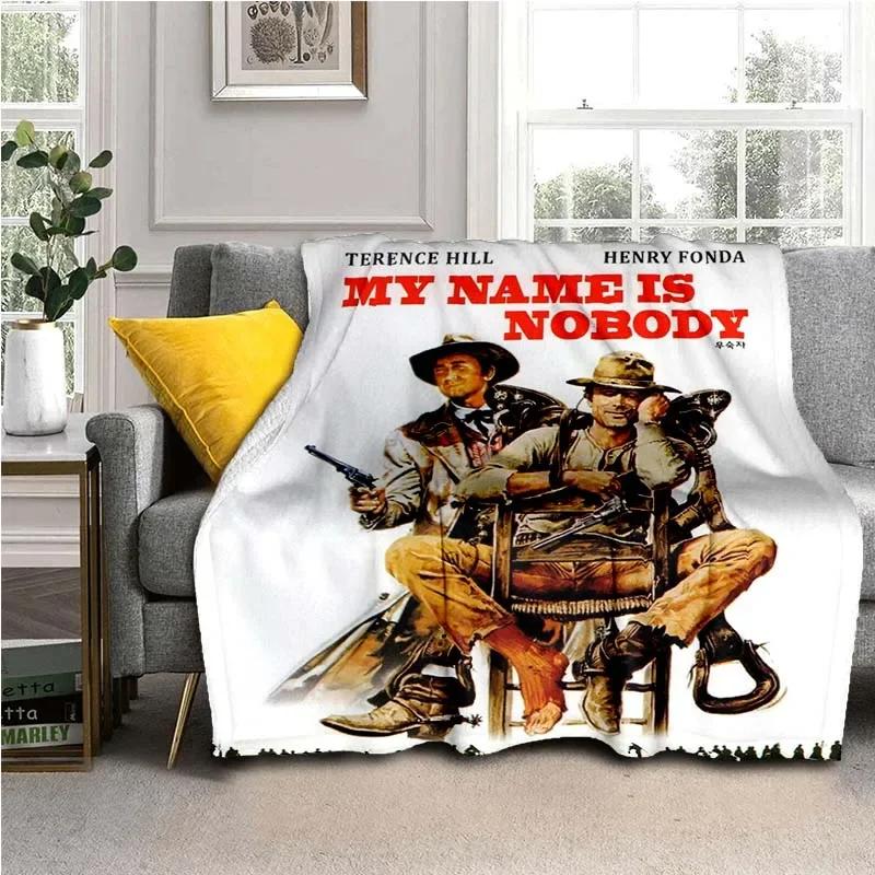 Bud Spencer Terence Hill Wurfdecke für Kinder Super Weiche Warme Decke für Reisebettwäsche Couch Sofa Bettdecke Geburtstagsgeschenke