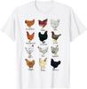 Pui Diferiți - Rase de Pui Tricou Cadou Unisex
