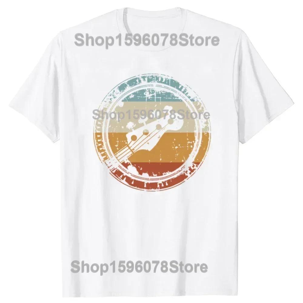 Rock Cat Playing Guitar Guitarist Music Lover Rock T-Shirts Men Awesome Tee Shirt DJ Party Bass Clothing Unisex T Shirts