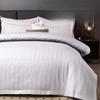 Mling Hotel Thickened White Satin Stripe Duvet