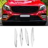 4PCS Front Bumper Fog Light Trim High Hardness Replacement for  ‑  GLC Class X253   Line 2016‑2019