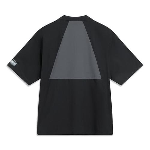 Li Ning LINING Shirts Men Black ASHV243-1