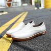 Low-top rain shoes men's fashion shallow mouth beef tendon sole water shoes adult low tube work non-slip and wear-resistant rubber shoe cover