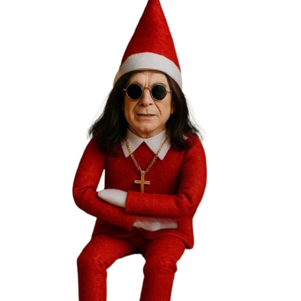 Roztomilá vánoční elfí panenka Měkká vánoční dekorace Nová panenka Ozzy Elf Nový rok