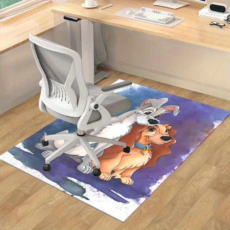 

1pc, Home Decor Rug, Office Carpet, Chair Pad, Outdoor Mat, Gift Idea - Cute Cartoon Dogs Design L027 60cm by 90cm