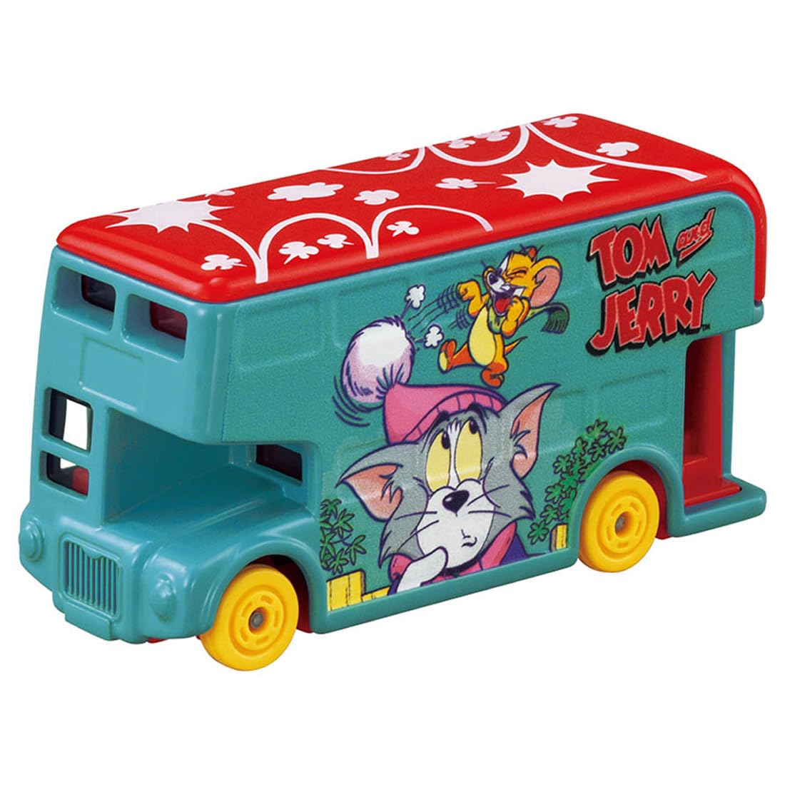 

Takara Tomy Dream Tomica SP Tom and Jerry Wrapping Bus Miniature Car Toy for Ages 3 and Up (Blue)