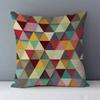 Selected Cozy Cushion Cover Home Decorative Pillow For Sofa Couch Seat Back Cushions  Geometric Printed Fundas De cojinesMYJ-C ,