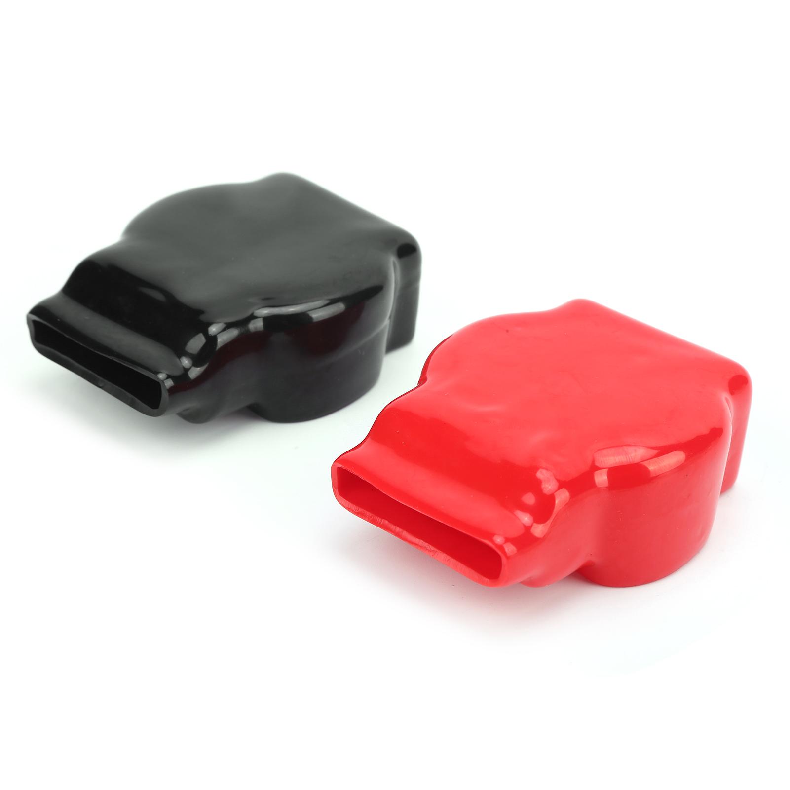

Battery Terminal Covers Positive Negative Top Post Cap Protection Universal for Car Motorcycle Truck