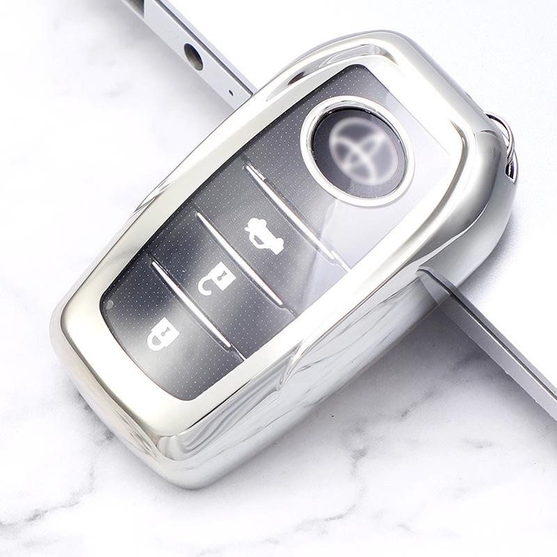 Toyota Key Shell & Buckle for Levin, Camry, Crown, Highlander, Corolla, Prado