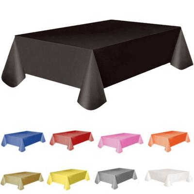 Decor Home Table Cloth Dining Table For Banquet Satin Tablecloth 1 PCS
