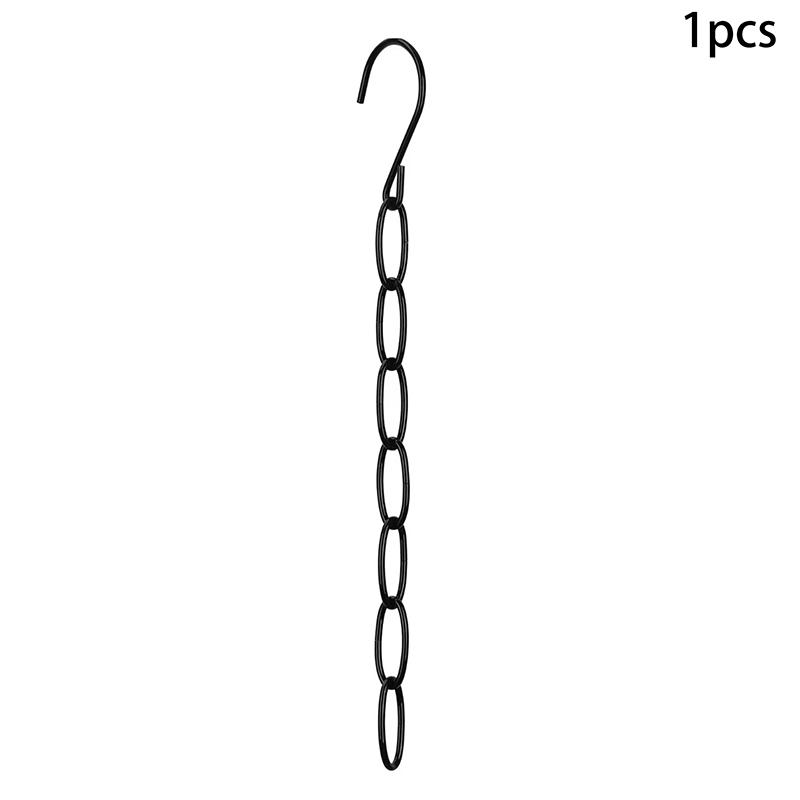 1/5pcs 300MM Stainless Steel Clothes Hanger Organizer Space-Saving Foldable Wardrobe Rack For Efficient Clothing Storage