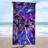 KDA Print Beach Towel, Large Soft Quick Dry Towel for Beach Camping Swimming