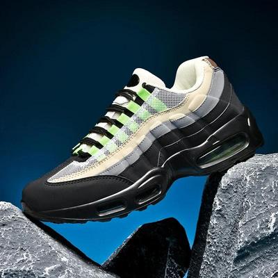 Nieuwe Heren Hardloopschoenen Volledige Luchtkussen Lichtgewicht Ademend Comfortabel Atletische Training Jogging Sneakers Luxe Sport