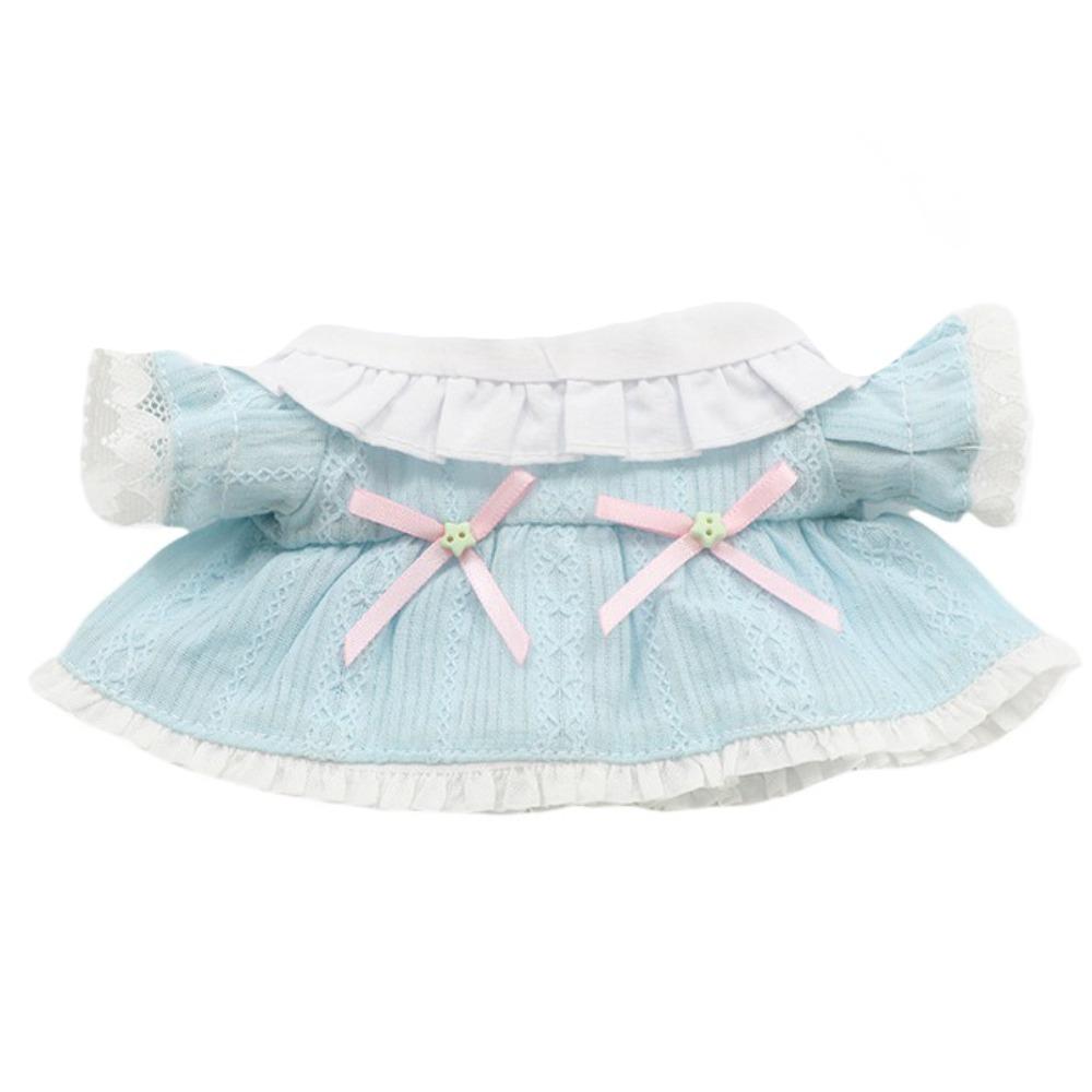 Headscarf Cotton Doll's Clothes Bow Skirt Plush Doll Clothes Children's Gift