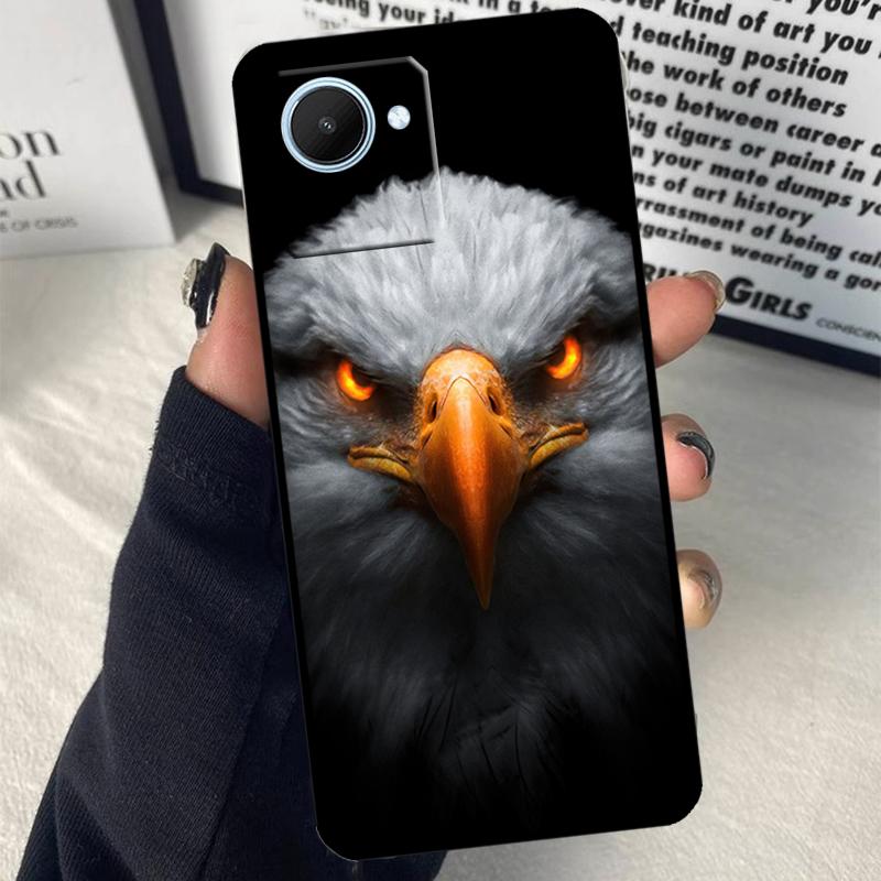Eagle Hawk Bird Animal For Realme GT7 Pro GT6 C67 C65 C63 C61 C55 C53 C51 C71 C75 10 11 12 13 14 15 Pro Plus Case