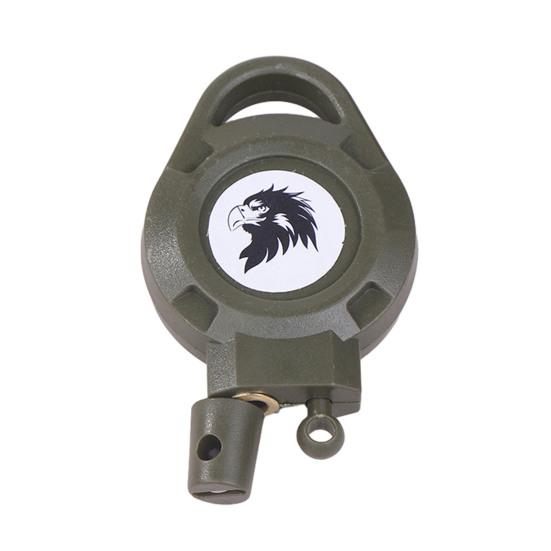 Keychain with Wear-Resistant Cable High-Strength Spring Retractable Hand Strap Key Organizer Retractable Key Chain