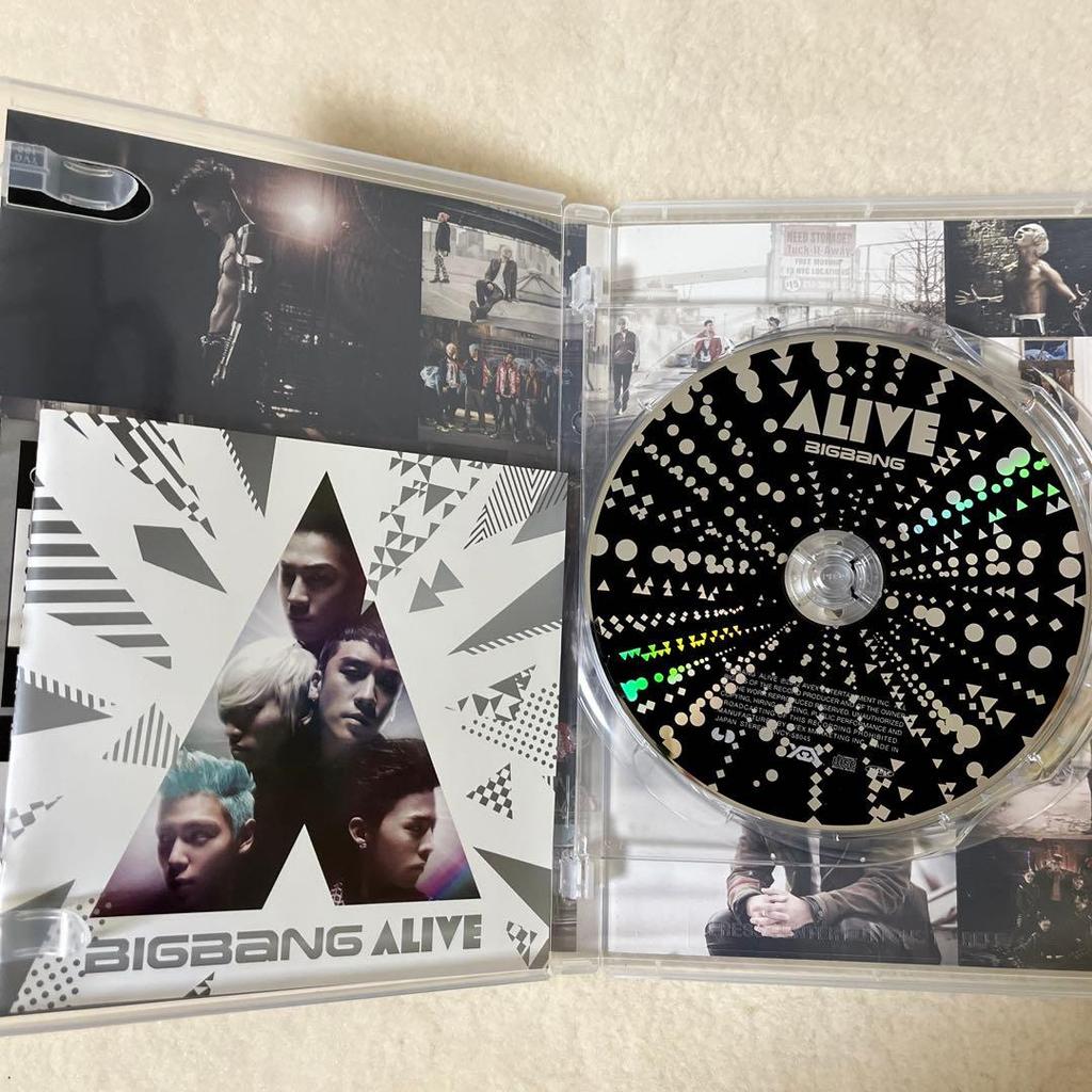 [USED] BIGBANG ALIVE CD+DVD First Press Limited Edition