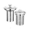 Capacity Stainless Steel with Lid for Spice Coffee Tea Leaf Filter Tea Strainer Tea Infuser Teaware