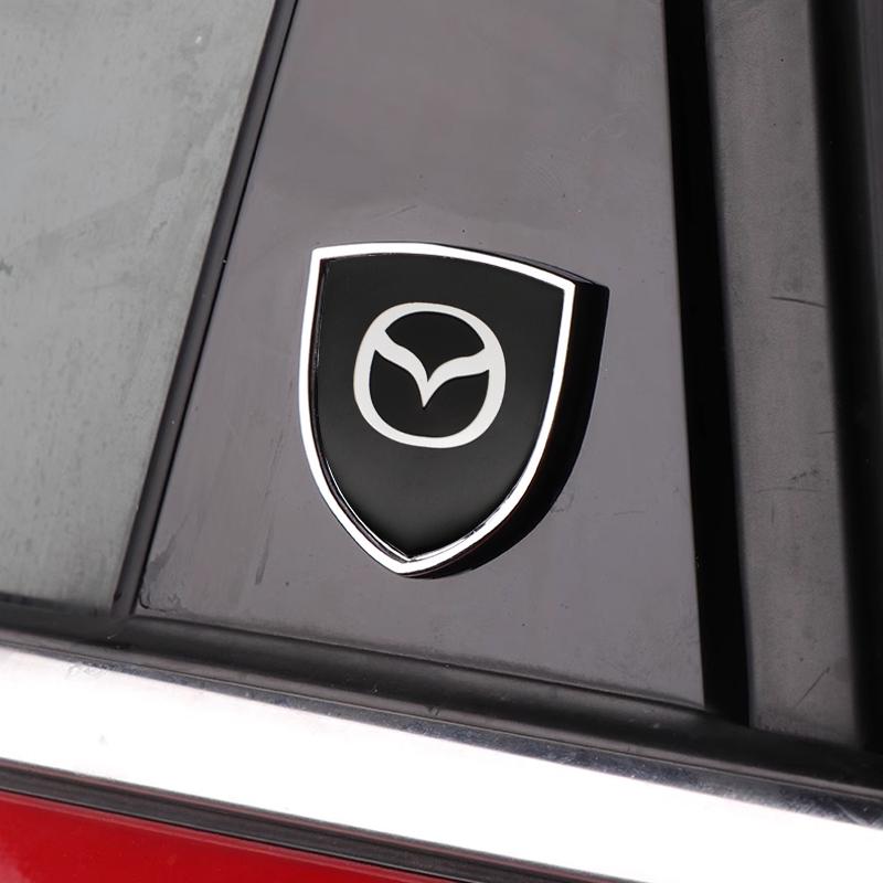 Car Logo Styling 3D Metal Sticker Emblem Decorative Decal For Mazda Demio Angksela Axela Cx-3 Atenza 6 4 GL Cx30 Mx30 Accessory nh1