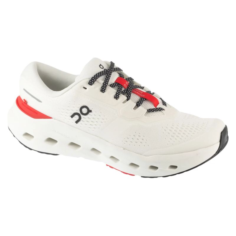On Herren Weiss / Rot Laufschuhe Cloudrunner 3, Gr. 44Eu - Bild 7