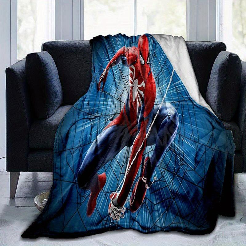 Spider-man Roztomilá Tištěná Deka Obdélníková Měkká Pohodlná Moderní Styl Polyester