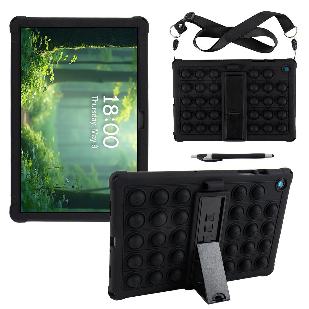 Geeignet für Samsung A9+ Tablet Schutzhülle 11 Zoll x210 x216 Anti-Drop Silikon Quetschspielzeug Schutzabdeckung