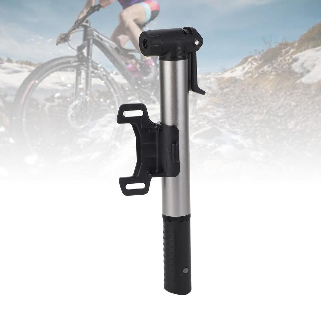 Tragbare Fahrradpumpe Hochdruck Rahmenmontage Düse Aluminiumlegierung Kleine Handpumpe für Rennrad Mountainbike