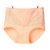 Breathable Cotton High-Waisted Women's Briefs: Soft, Delicate, Tummy & Hip-Lifting, Moisture-Wicking.