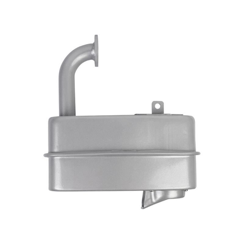 Silencieux d'échappement Select-Model avec montage en position d'origine, Pièce de rechange en fer pour 107S D105 D110 E100 E110 107S X126 Service d'équipement d'extérieur