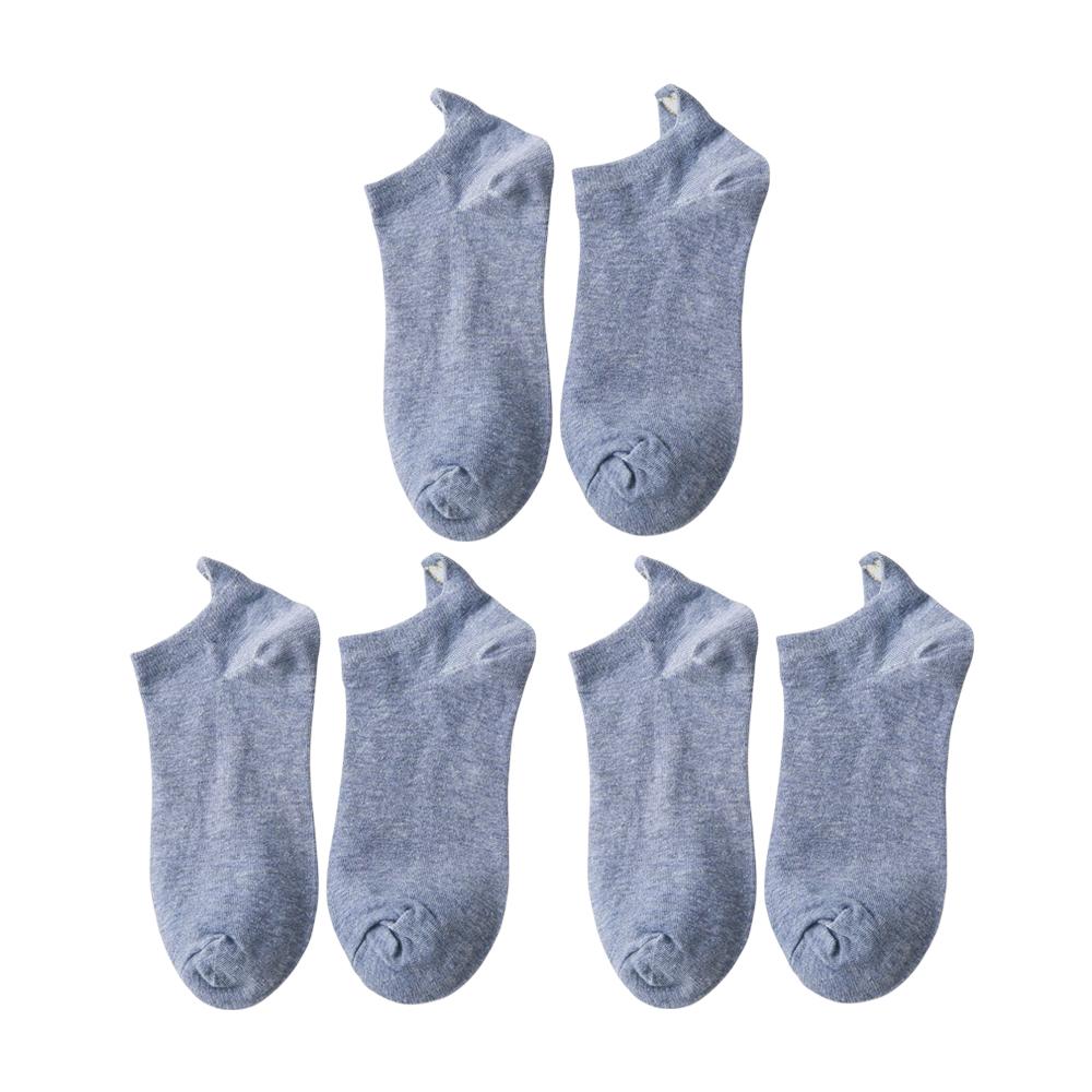 3 Paar Damen Bestickte Kurze Knöchelsocken Set Frühling Sommer Liebesherz Japanischer Stil Bonbonfarbe Lässig Mode Baumwollsocken