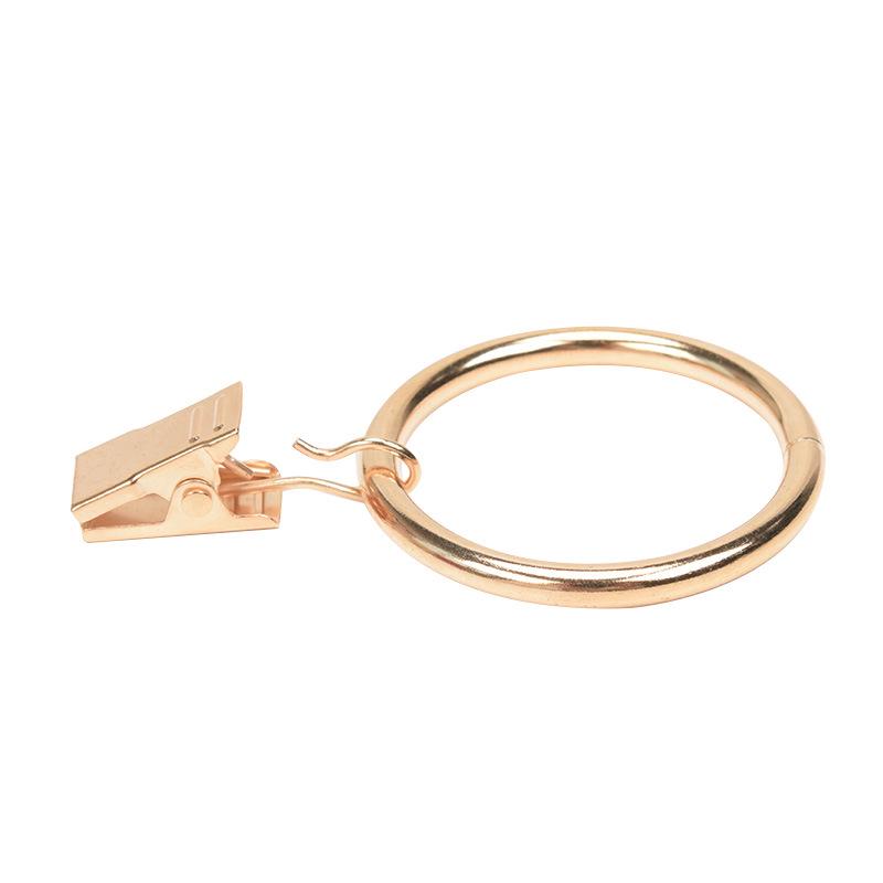 Římské kroužky na závěsy s klipy a háčky - Domácí doplňky