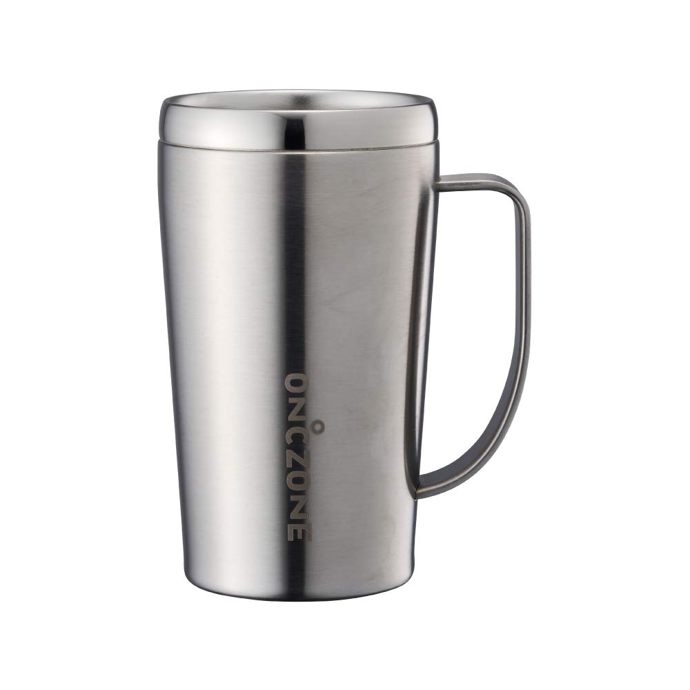 Doshisha Mug 420ml Silver Sub-Zero ON℃ZONE (Ondo Zone)