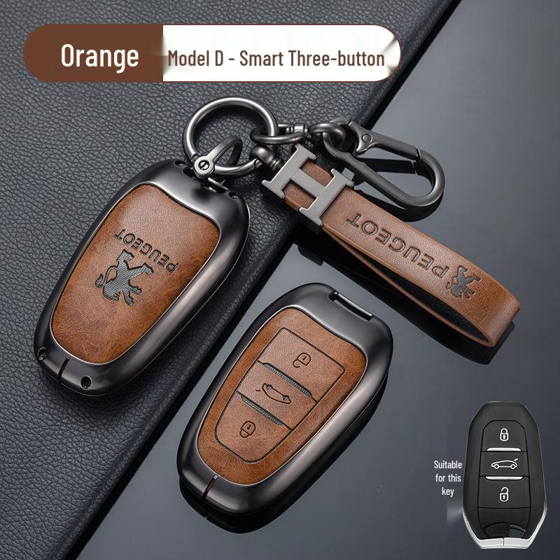 Zinc Alloy Key Cover for Dongfeng Peugeot: Fits 308, 301, 408X, 308S, 3008, 2008, 508 Models