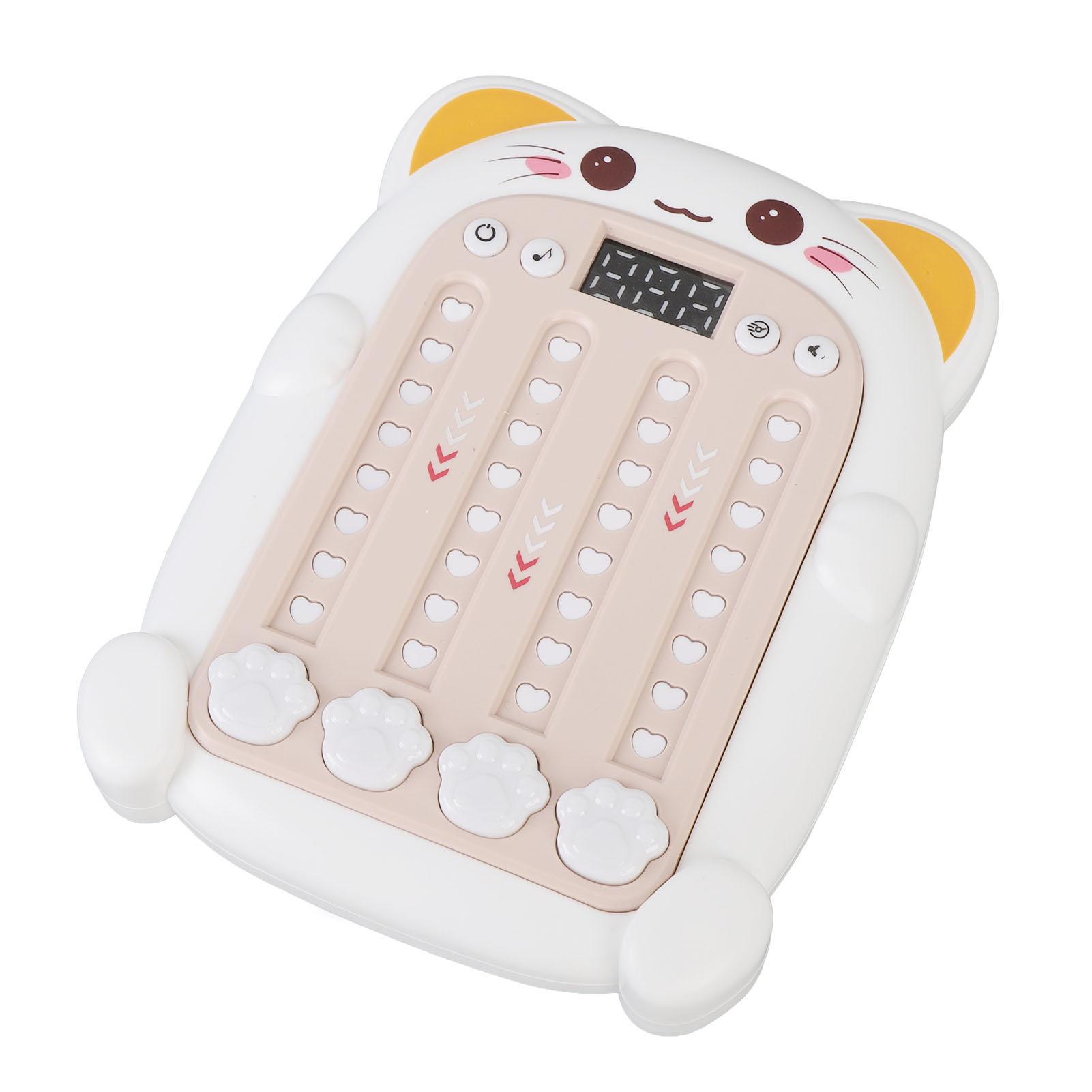 Rhythm Game Machine for Kids Electronic Scorescreen 3 Speed   Handheld Puzzle Game Machine Rhythm Quick Push Game