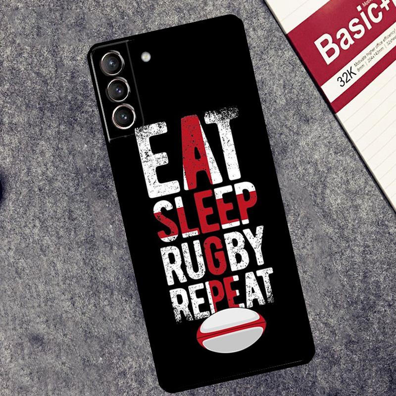 

Rugby Ball Case For Samsung Galaxy S24 S26 Ultra S10 S20 S21 S22 S23 Plus S25 FE S25 Ultra Cover Coque Galaxy S26 Plus