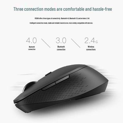 Rapoo M300G Silent Ergonomic Wireless Bluetooth Mouse