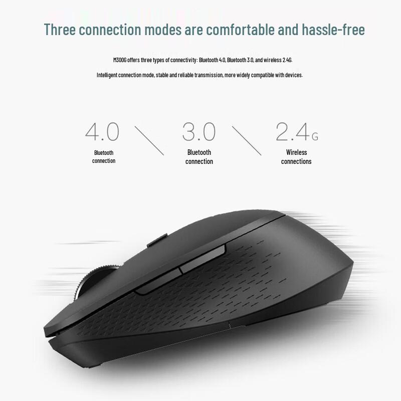 Rapoo M300G Silent Wireless Bluetooth Mouse