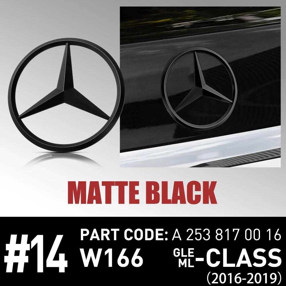 Car Original Rear Label Badge Sticker for Mercedes-Benz W166 GLE63 AMG S 2016 2017 2018 2019 ML Class Car Tail Emblem Decodation NP1