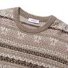 LEDEPT Fair Isle Jacquard Pullover [2 Colors]